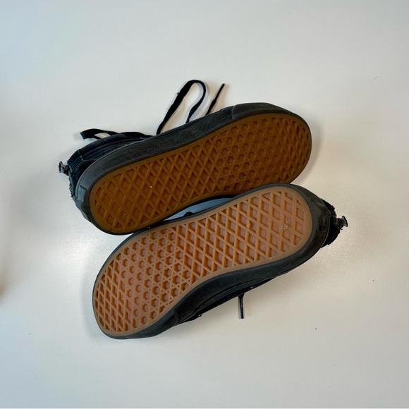 Vans Kids Boys Filmore High-Top Shoes sz 4 Black - Picture 4 of 6